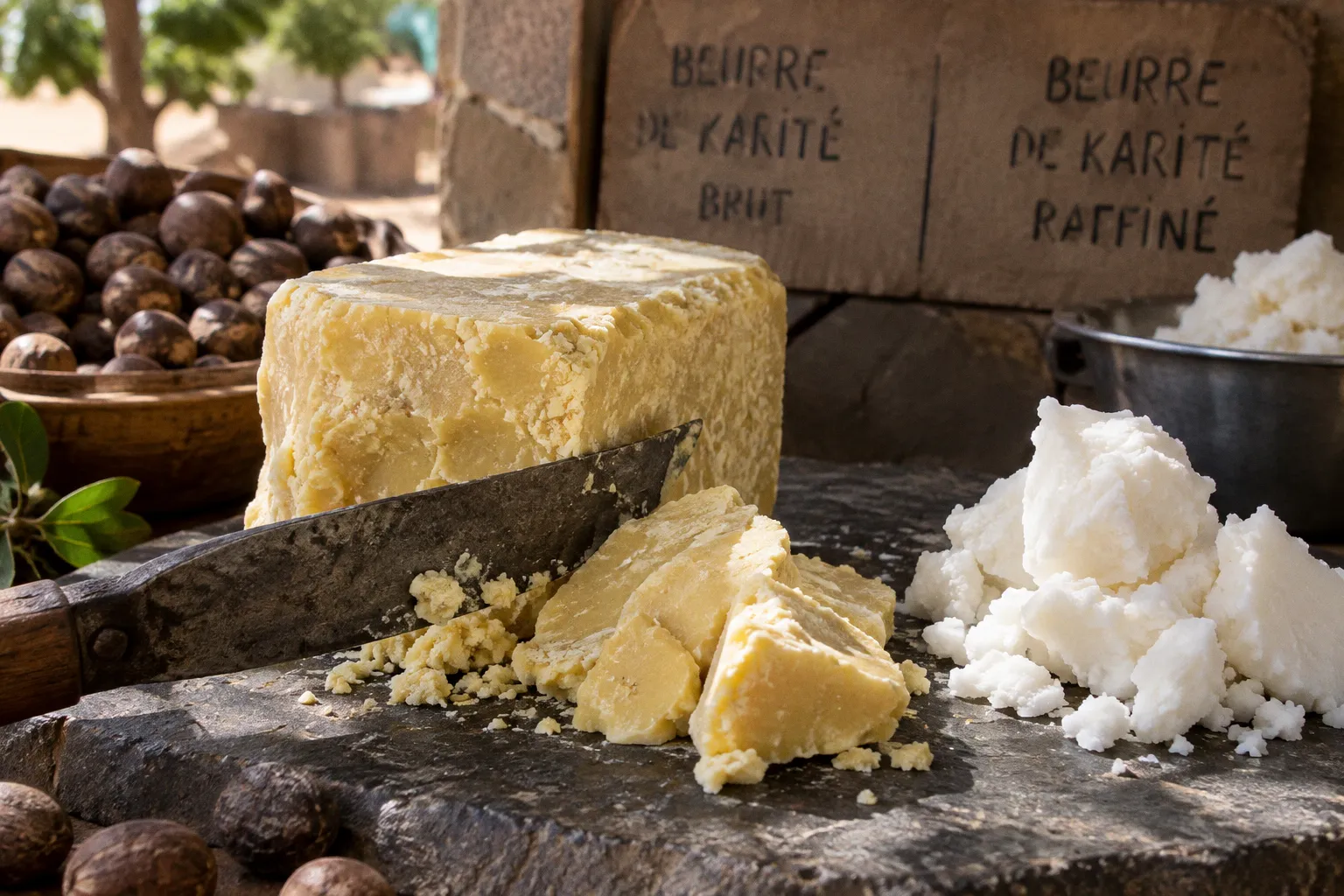 Beurre de karité : les pièges du raffinage industriel