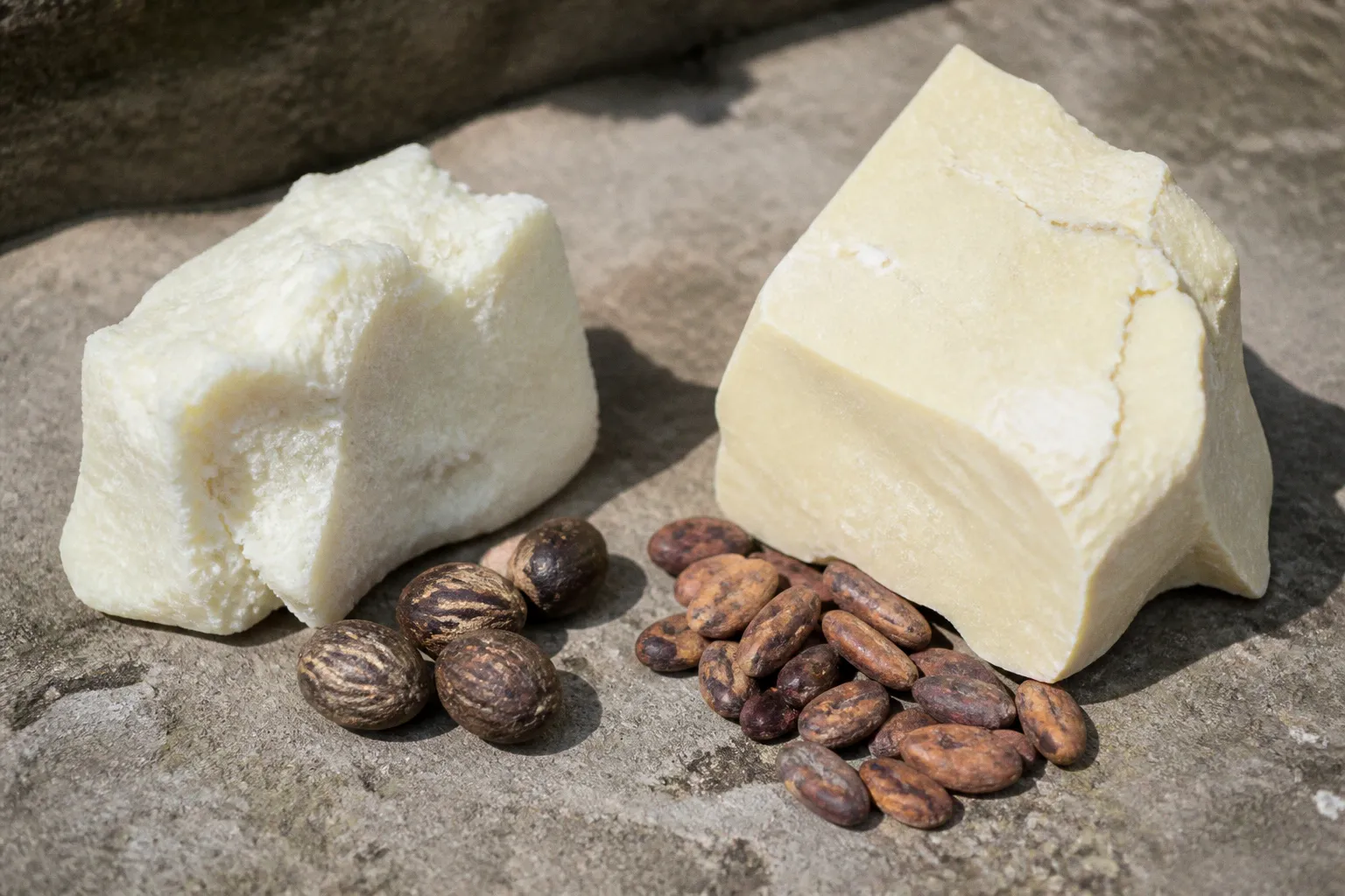 Beurre de karité ou de cacao : le match pour nourrir la peau