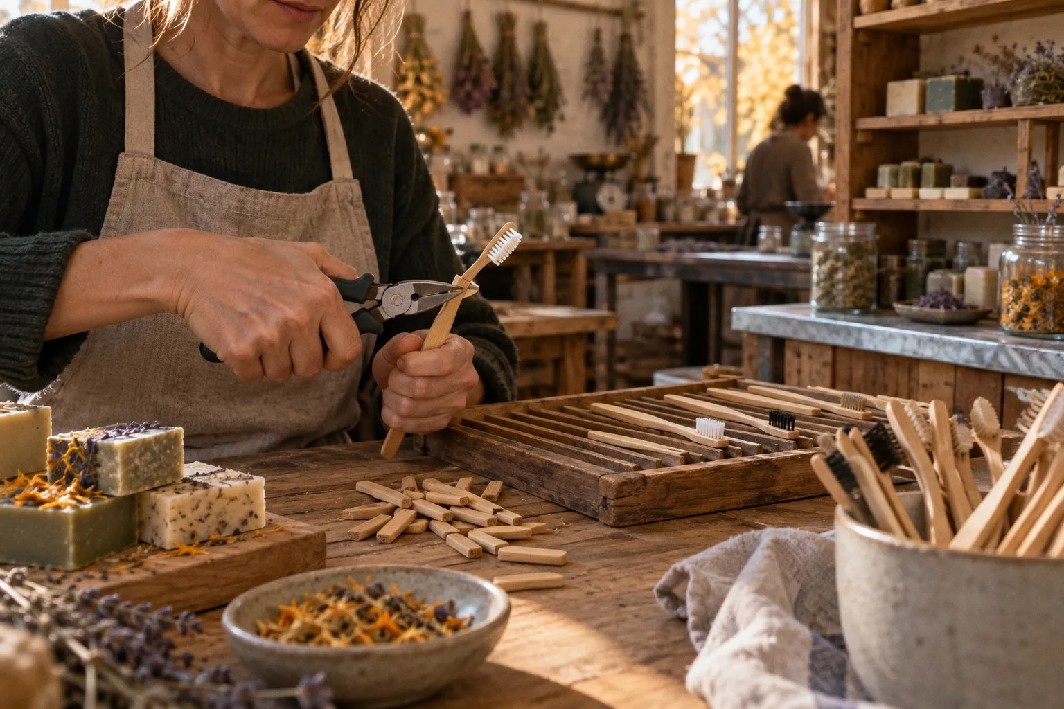 Brosse à dents compostable : les étapes pour une fin de vie zéro déchet