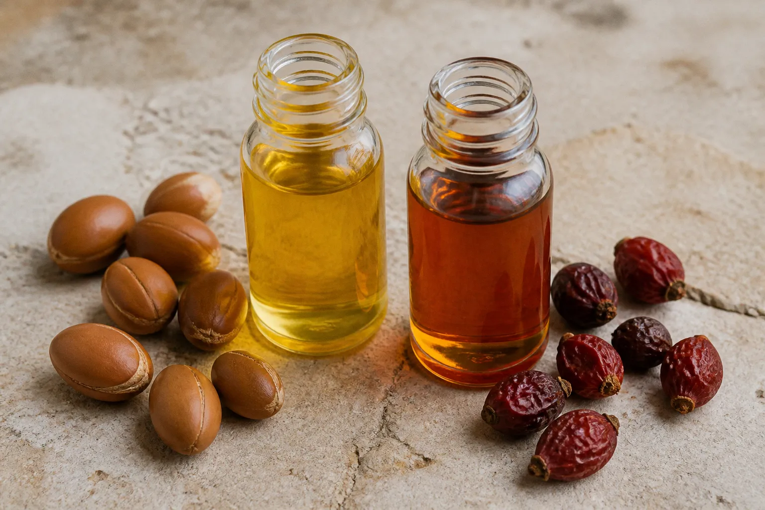 Huile d'argan ou rose musquée : quel soin anti-âge ?