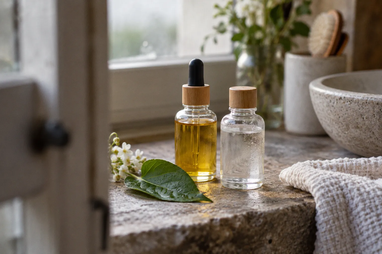 Hydrolats ou huiles végétales : quel soin pour une peau déshydratée ?