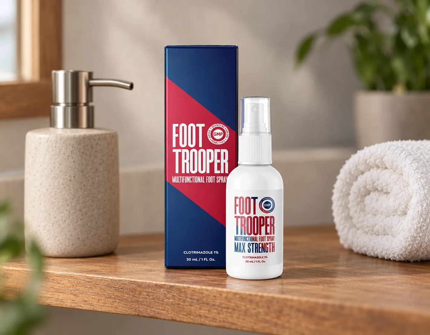 Foot Trooper-fungus remedy — le produit au quotidien