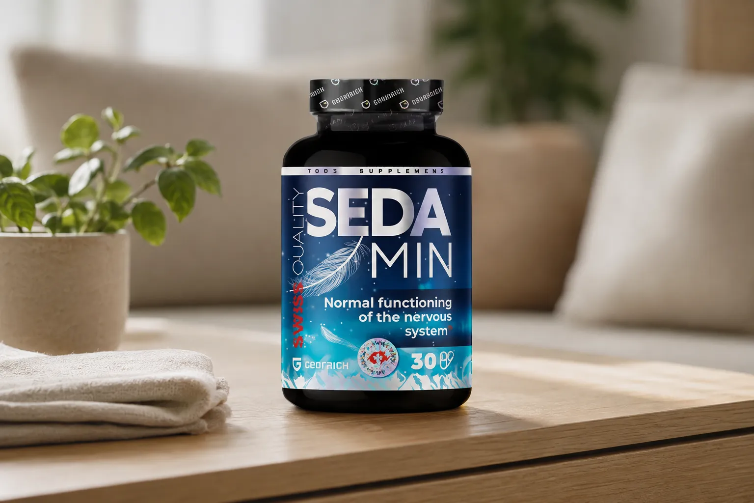 Sedamin — le produit au quotidien