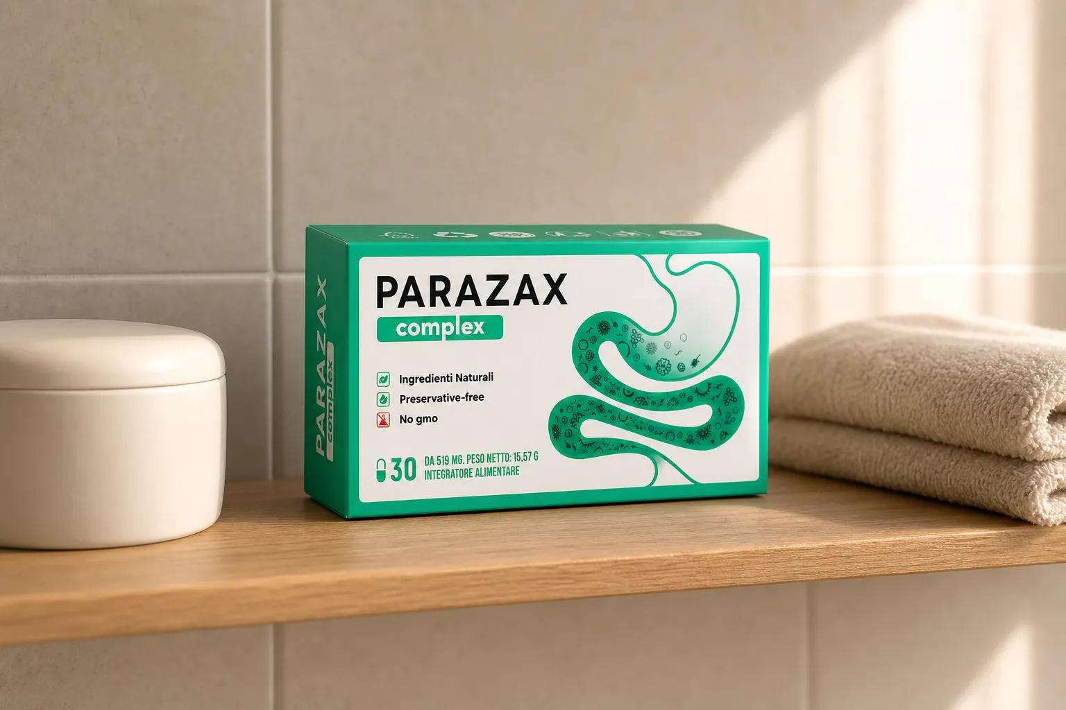Parazax Complex — le produit au quotidien