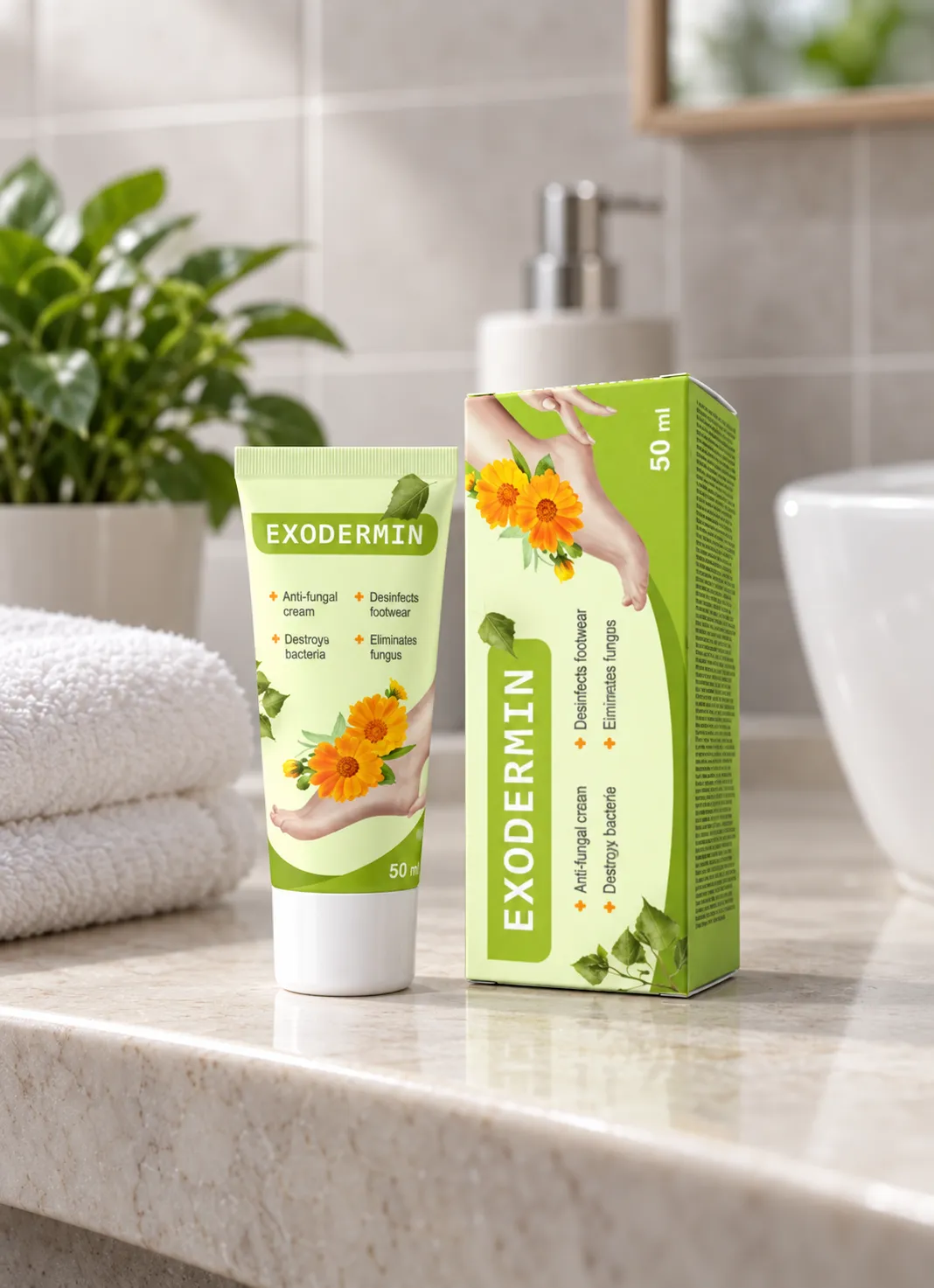 Exodermin — le produit au quotidien