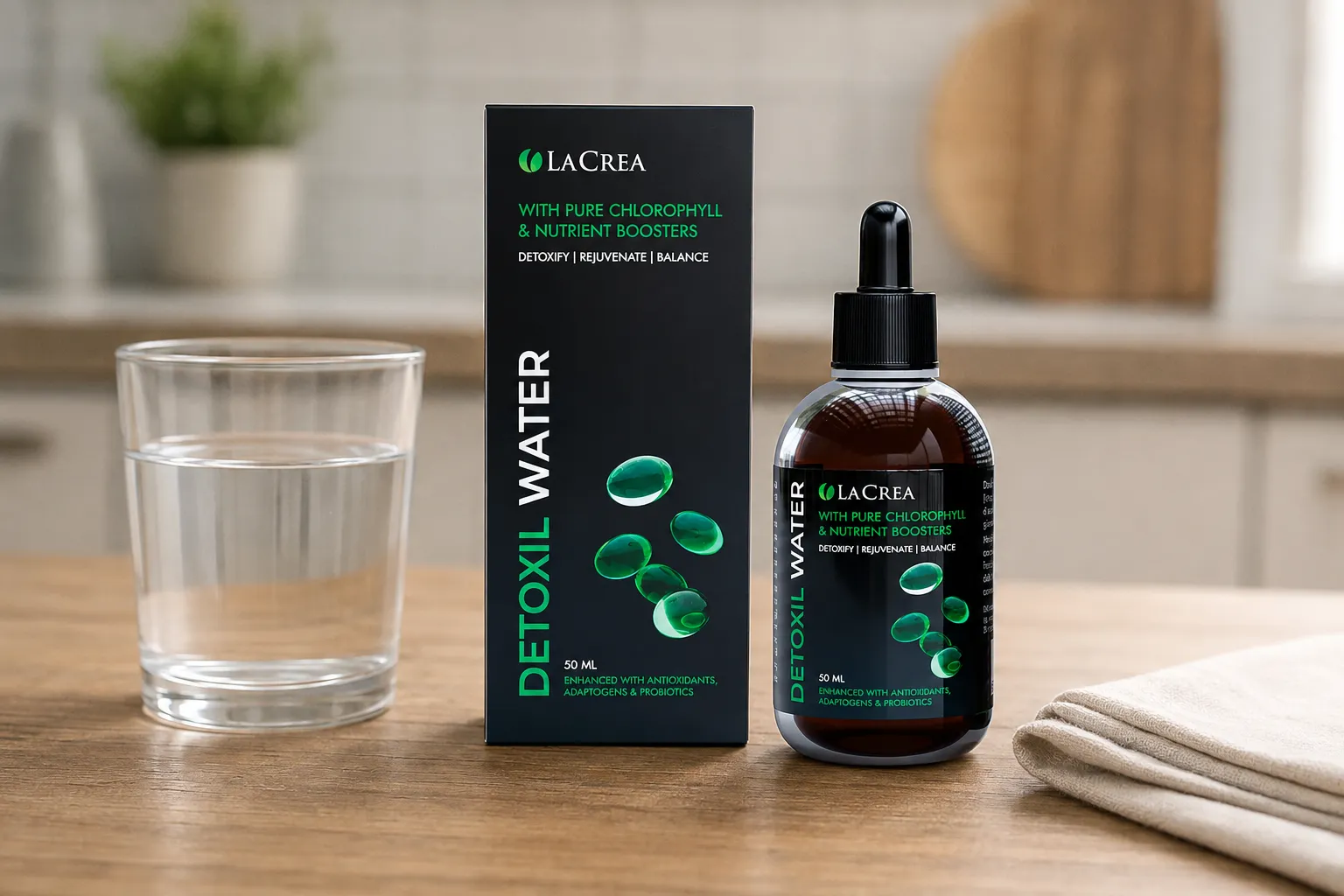 Detoxil Water gastro — le produit au quotidien