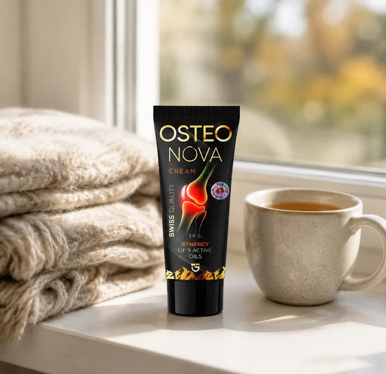 OsteoNova cream — le produit au quotidien
