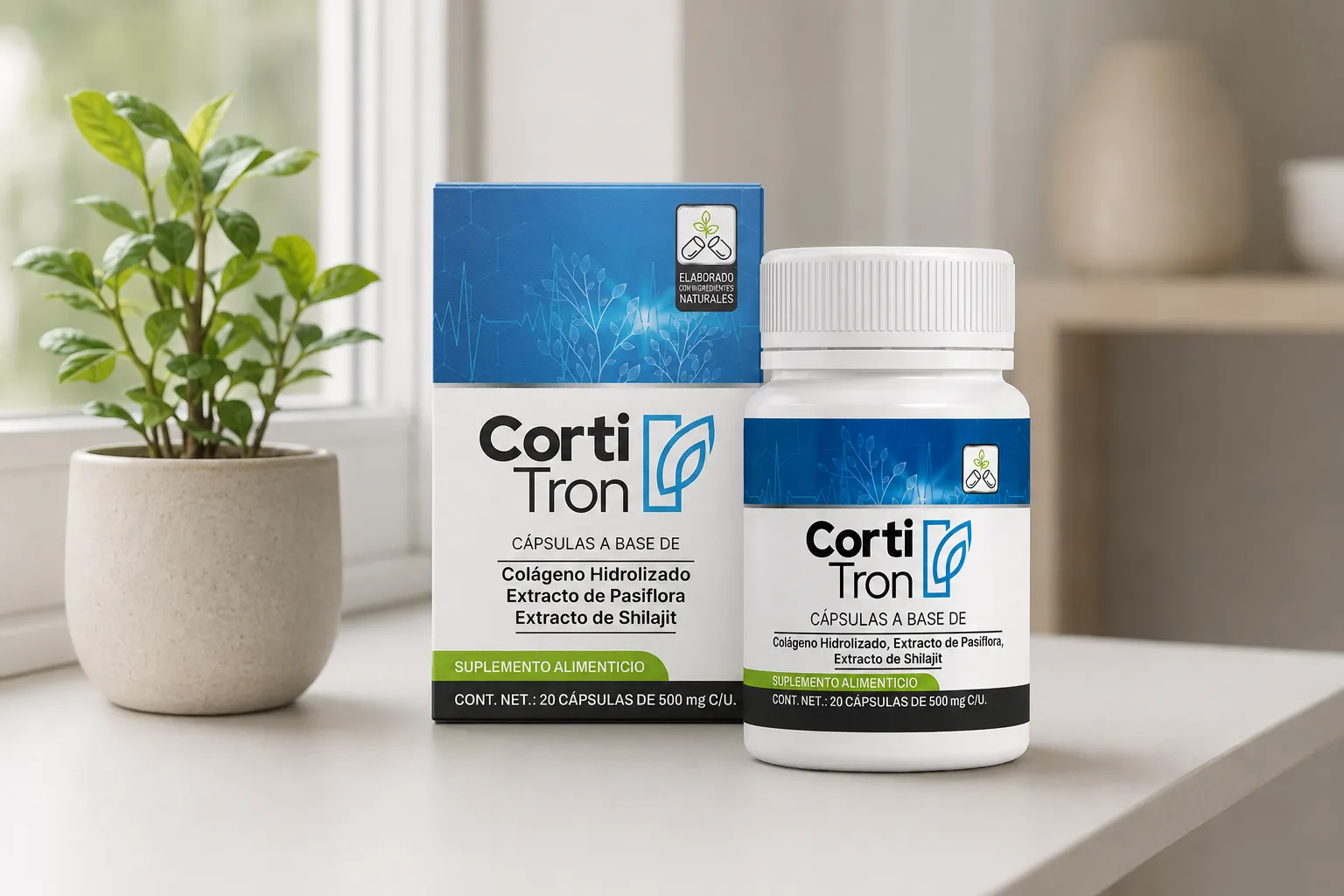 Cortitron — le produit au quotidien