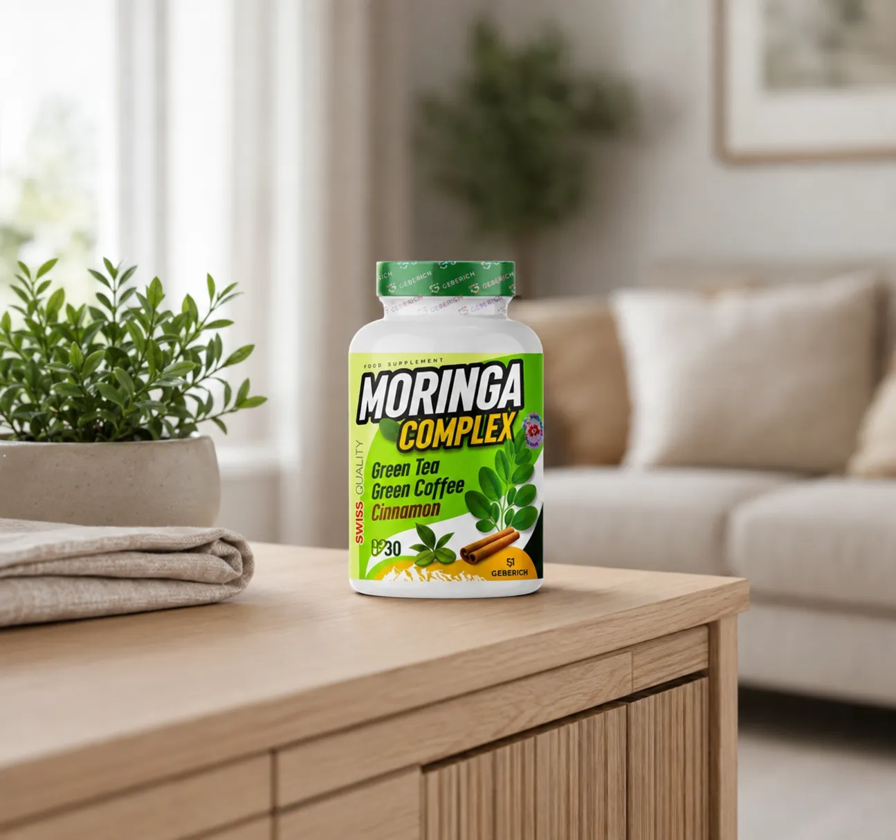 Moringa Complex — le produit au quotidien