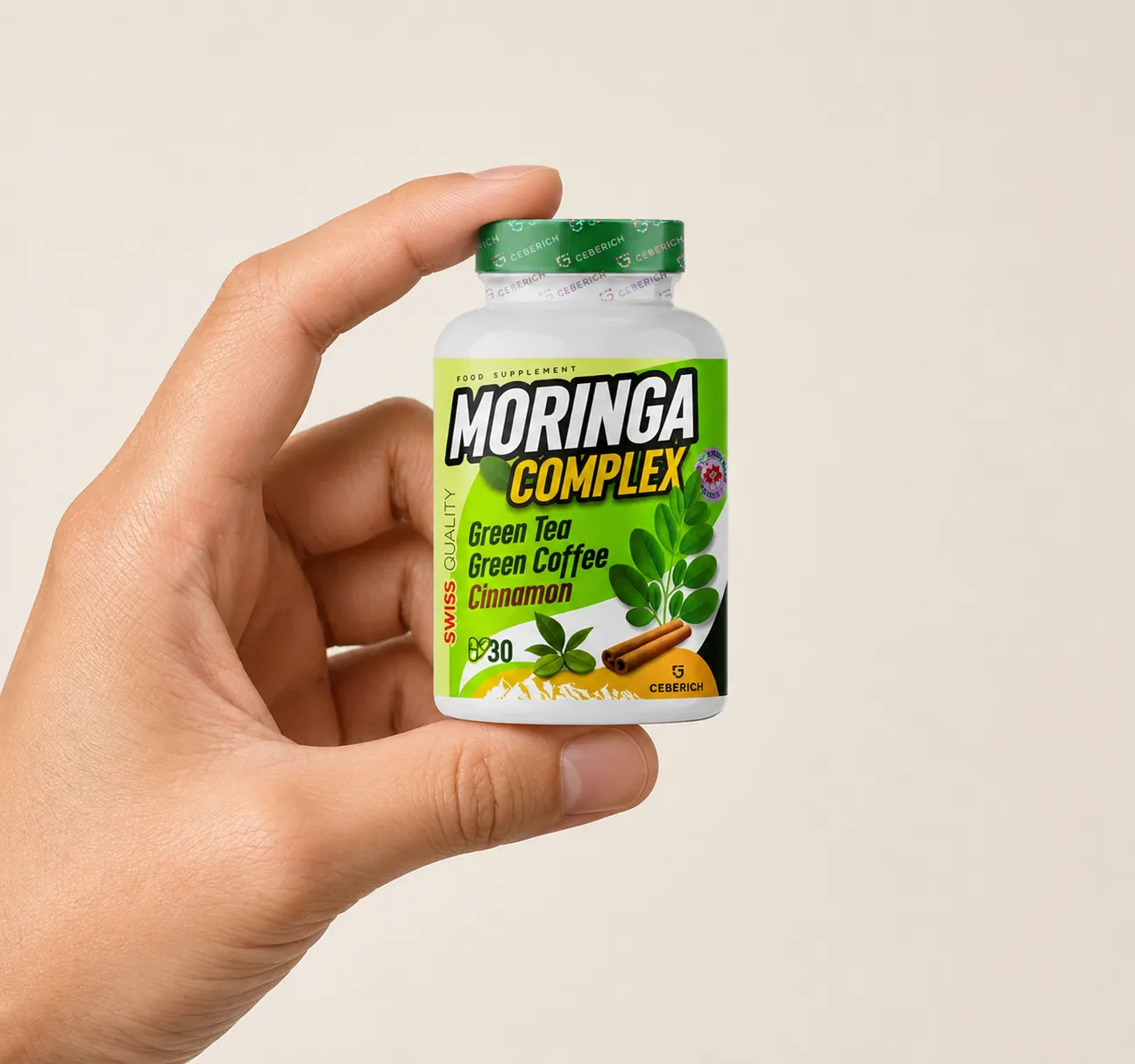 Moringa Complex — le produit en main