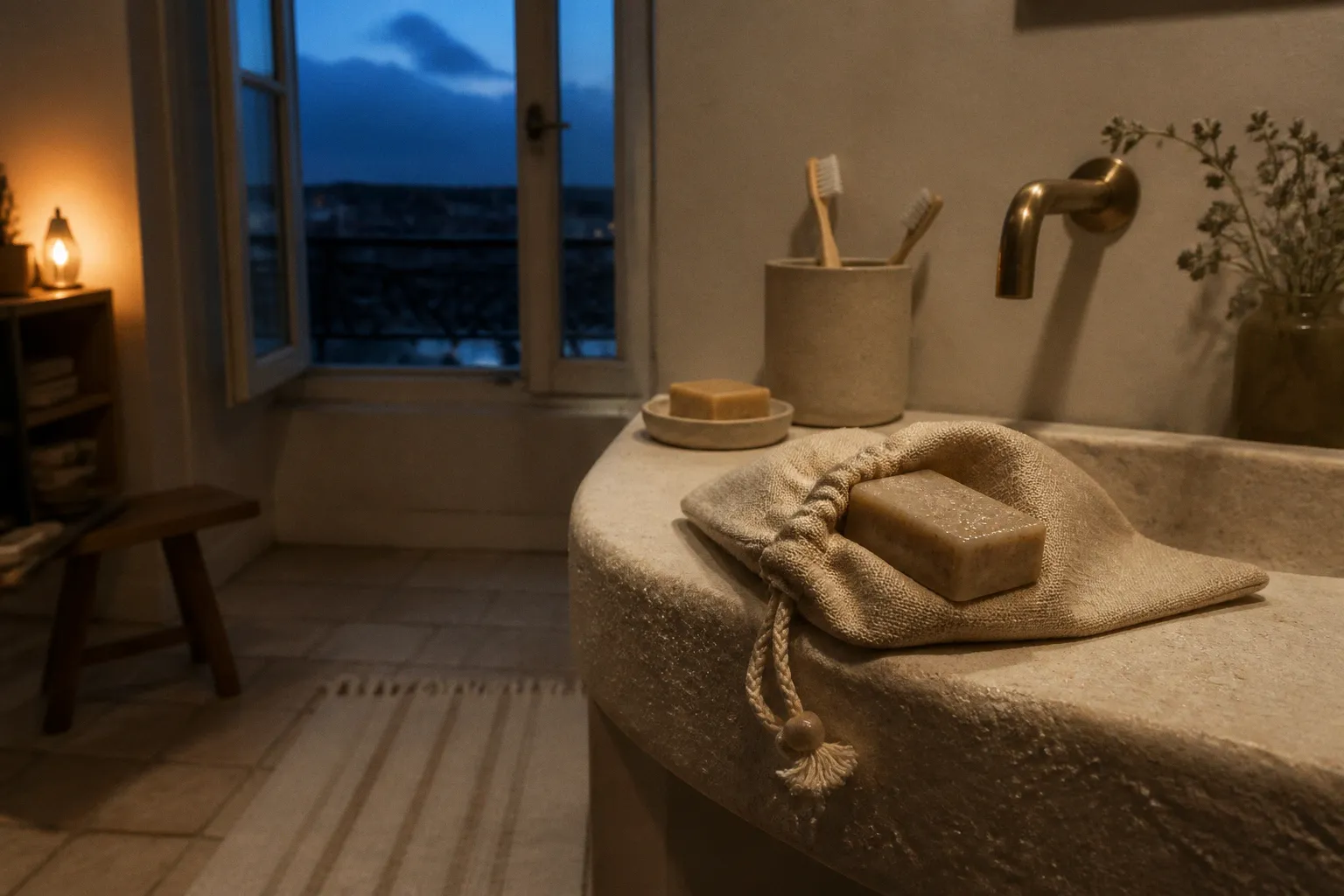 Pochon à savon : la checklist avant la première douche